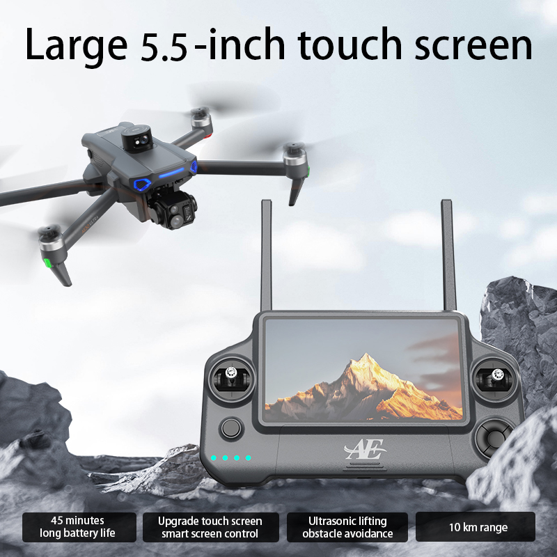 2026 AE30 GPS RC Drone 8K Prof - Drone Gimbal 3 Axis ulasan dan harga