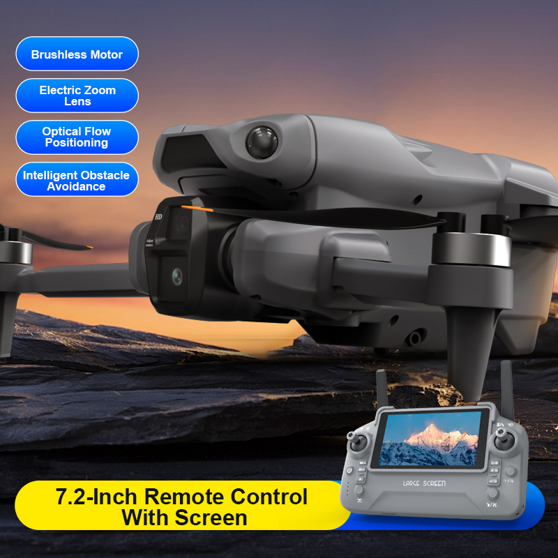 Aerial Photo LF682 Drone 8K HD - Drone Gimbal 2 Axis ulasan dan harga