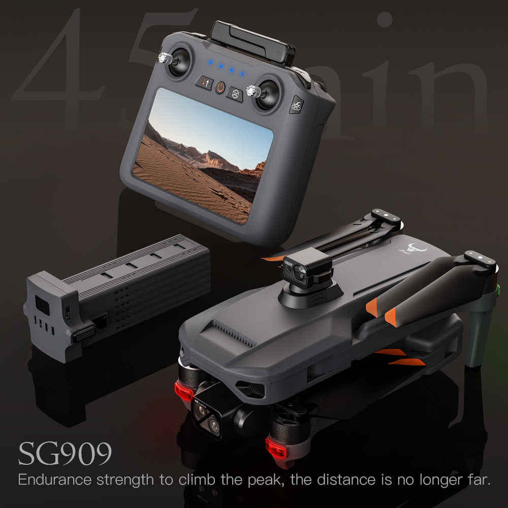 Teeggi SG909 MAX GPS Drone Wit - Drone Gimbal 3 Axis ulasan dan harga