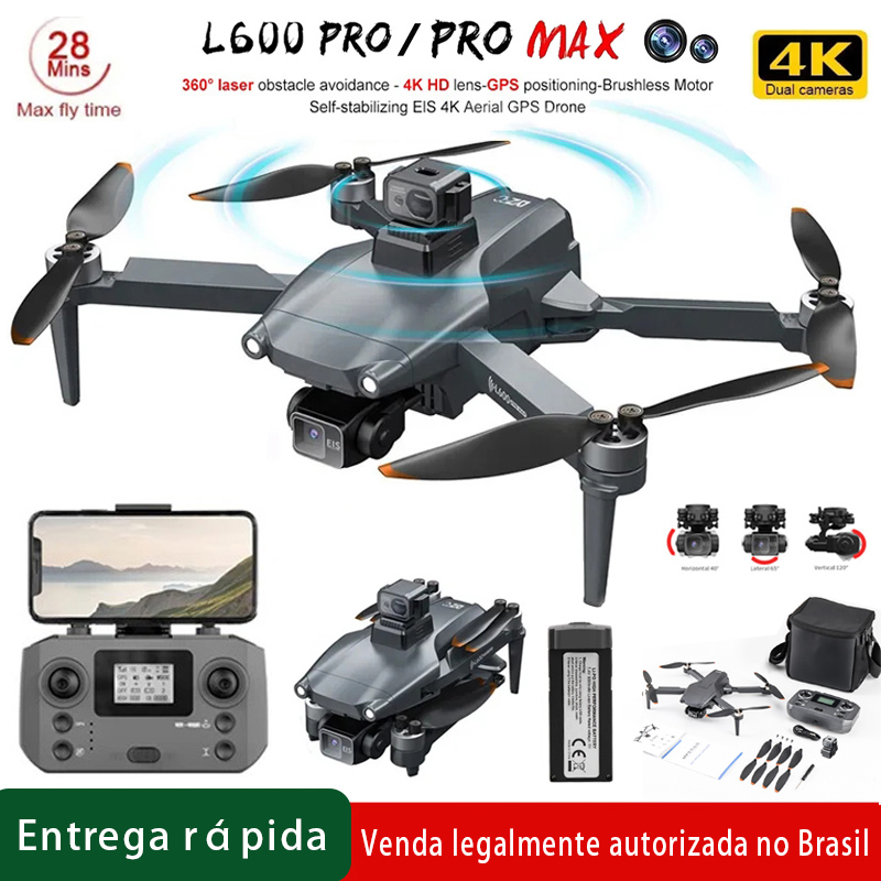 L600 Pro MAX /L600 PRO Drone 4 - Drone Gimbal 3 Axis ulasan dan harga