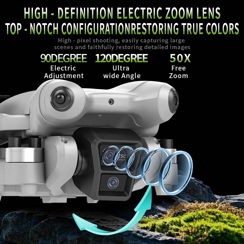 S101 Drone 8K HD Professinal D - Drone Gimbal Mount ulasan dan harga