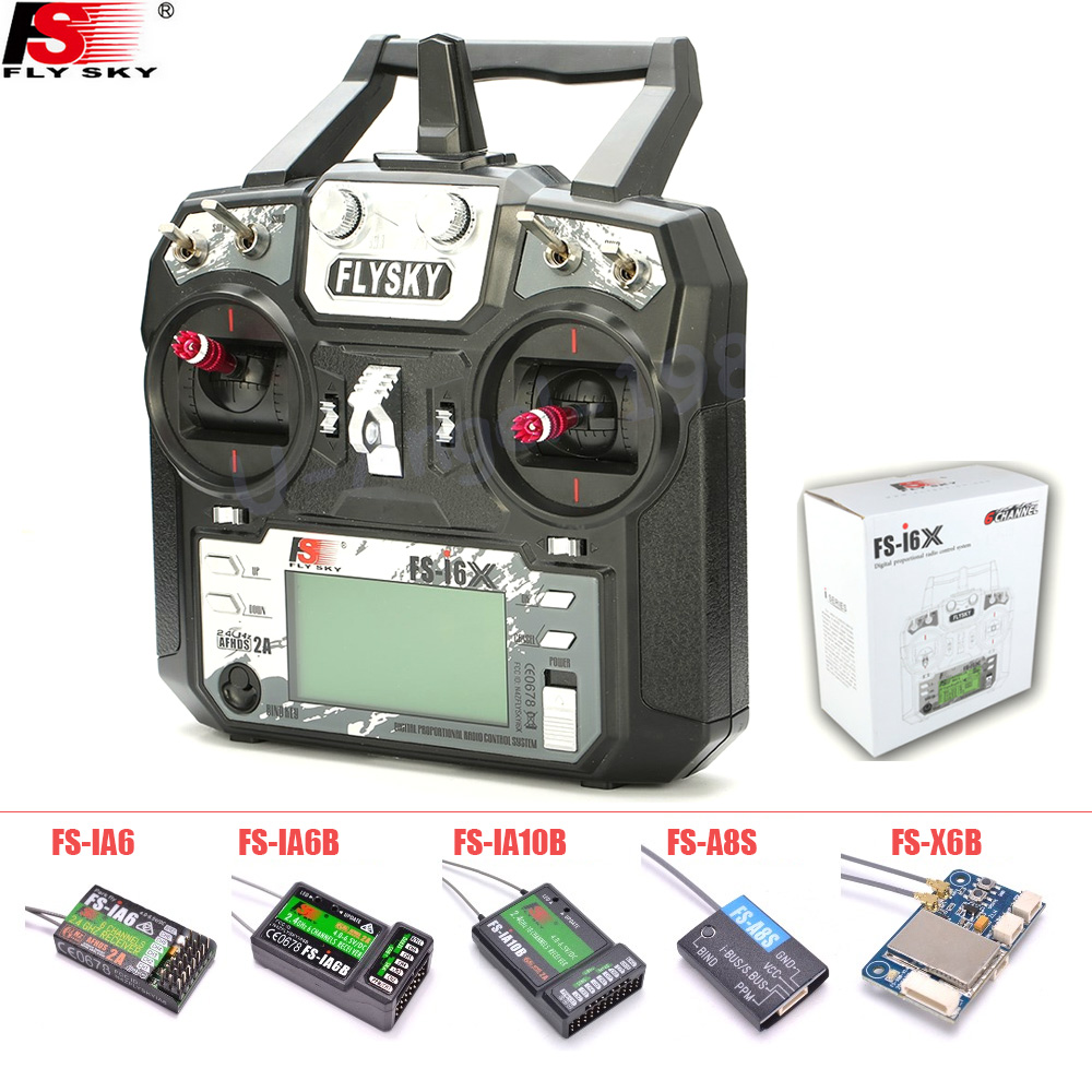 FLYSKY FS-i6X FS i6X 10CH 2.4G - Drone Gimbal Controller ulasan dan harga