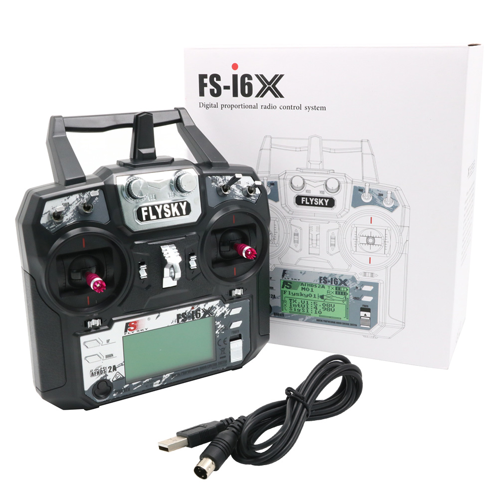 FLYSKY FS-i6X FS i6X 10CH 2.4G - Drone Gimbal Controller ulasan dan harga