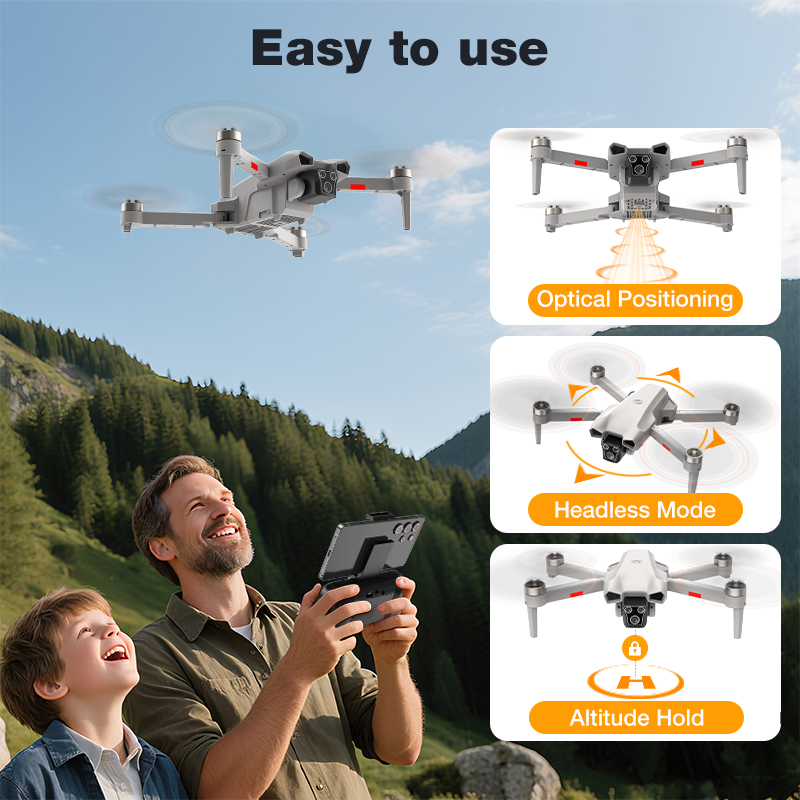 NEW Hot L017 Pro Drone Brushle - Drone Gimbal 2 Axis ulasan dan harga