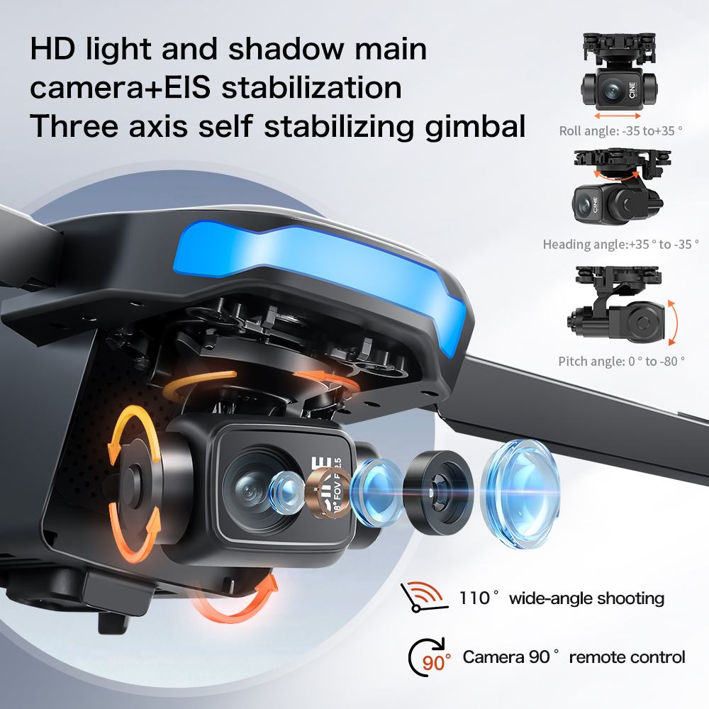 New S-X1 MAX Drone GPS 8K Prof - Drone Gimbal 3 Axis ulasan dan harga